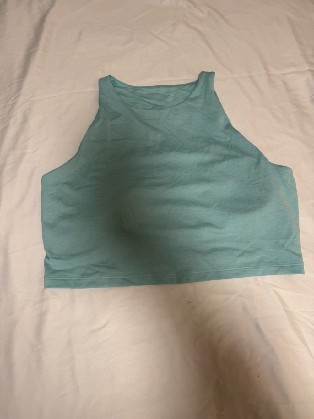 Old Navy ceramic blue Cropped Tank Top